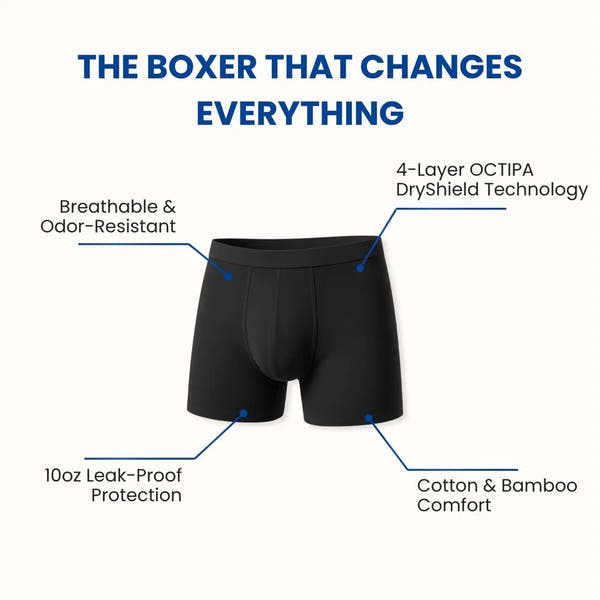Shield Boxers™ Leakproof Boxer Briefs